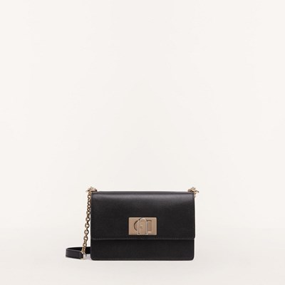 Women's Furla 1927 Crossbody Bags Black | 6023-TBHZR