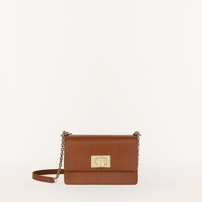 Women's Furla 1927 Crossbody Bags Brown | 2039-WCLRM