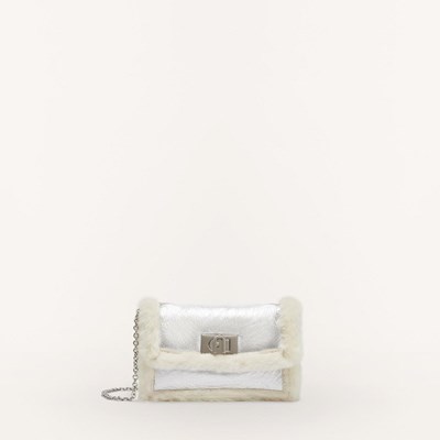 Women's Furla 1927 Mini Bags Silver | 3094-KEFAV