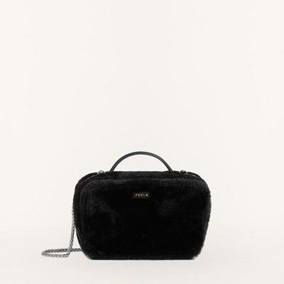 Women's Furla Babylon Mini Bags Black | 5073-UHWAL