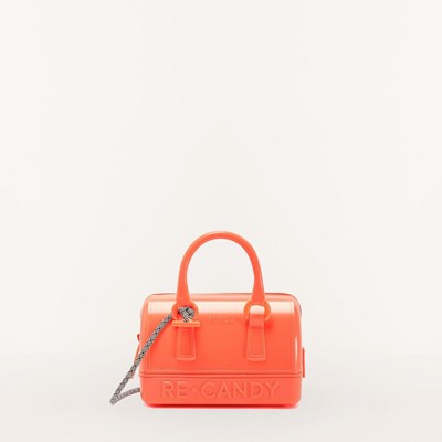 Women's Furla Candy Mini Bags Orange | 9203-ORZBW