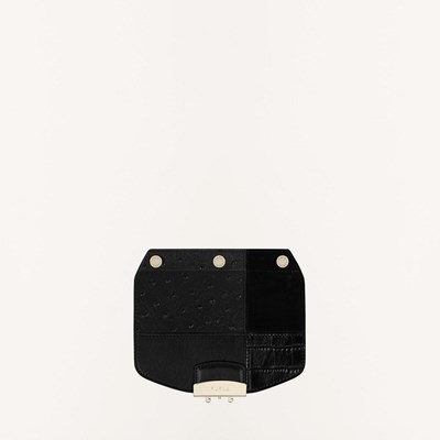 Women's Furla Metropolis Crossbody Bags Black | 1863-PFESM