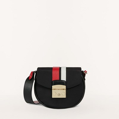 Women's Furla Metropolis Crossbody Bags Red White | 9801-BTPXC