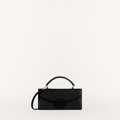 Women's Furla Metropolis Mini Bags Black | 8257-UVIQM