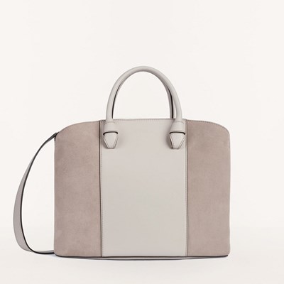 Women's Furla Miastella Handbags Beige | 8106-YGZMD