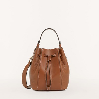 Women's Furla Miastella Mini Bags Brown | 3748-UYQVD