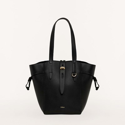 Women's Furla Net Handbags Black | 2014-NLWUR