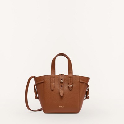 Women's Furla Net Mini Bags Brown | 2579-EORLD