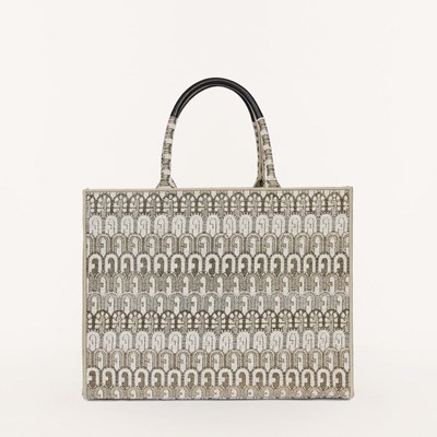 Women's Furla Opportunity Handbags Silver | 6045-BAUST