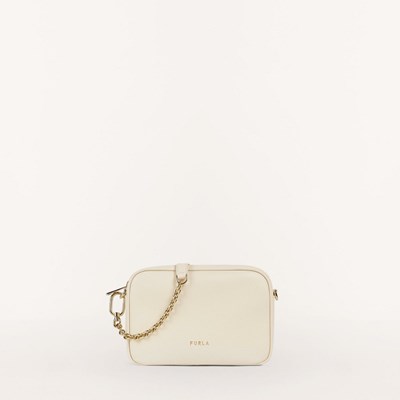 Women's Furla Real Crossbody Bags Beige | 4625-WISBU