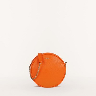 Women's Furla Real Mini Bags Orange | 0987-TBLAP