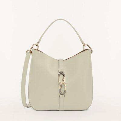 Women's Furla Sirena Crossbody Bags Beige | 0419-KQSWL