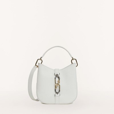 Women's Furla Sirena Crossbody Bags White | 9526-ZLWSO