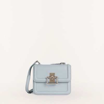 Women's Furla Villa Crossbody Bags Blue | 1827-DOTNU