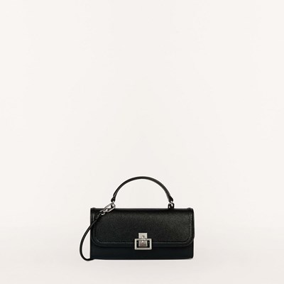 Women's Furla Villa Mini Bags Black | 5476-CDVLY