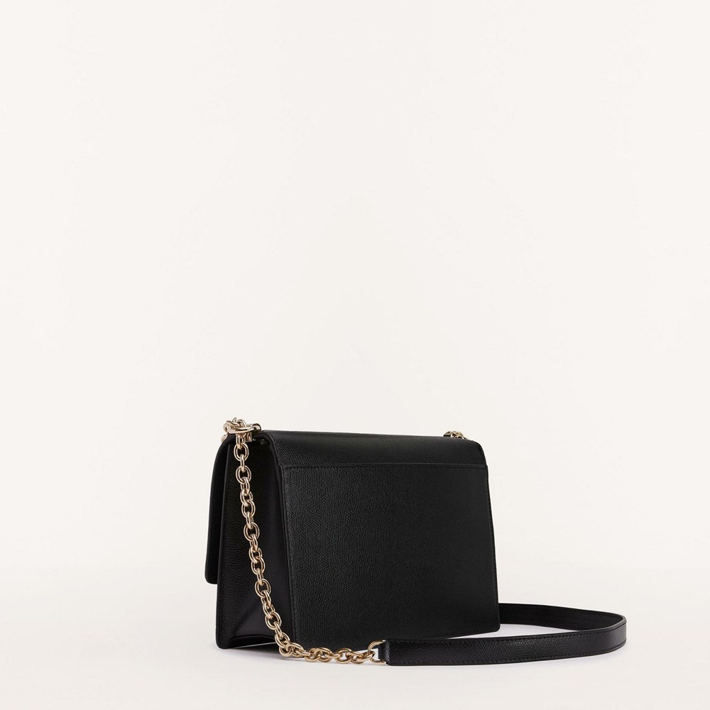 Women's Furla 1927 Crossbody Bags Black | 9126-WFIKC