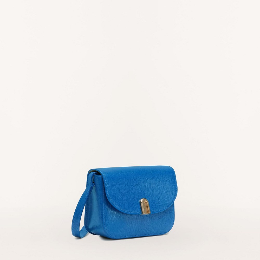 Women's Furla 1927 Crossbody Bags Blue | 4356-KEFYC