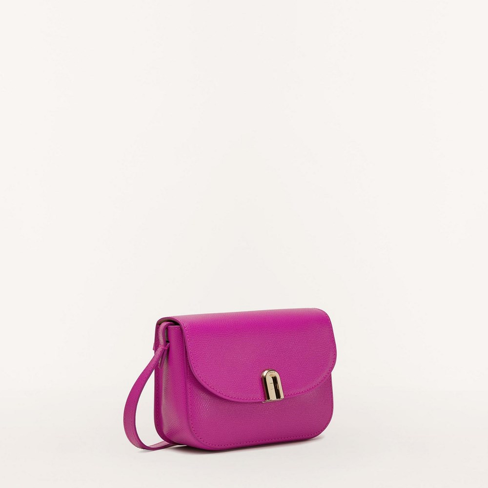 Women's Furla 1927 Crossbody Bags Purple | 6573-LXHDU