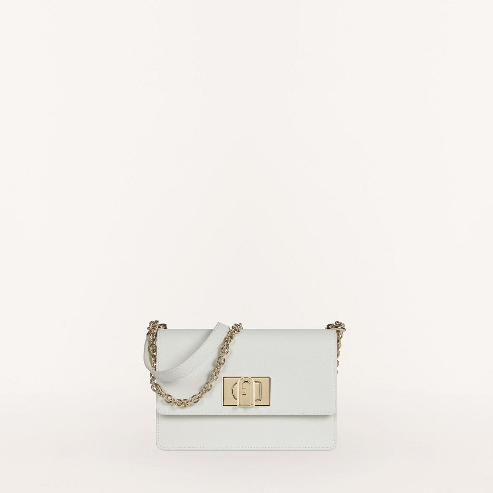 Women's Furla 1927 Crossbody Bags White | 6832-ECGAB