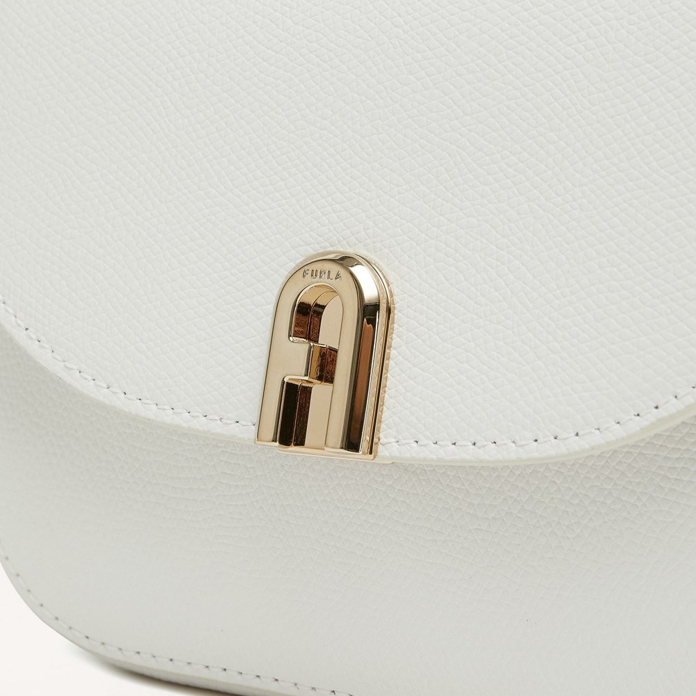 Women's Furla 1927 Crossbody Bags White | 8510-HDCIA