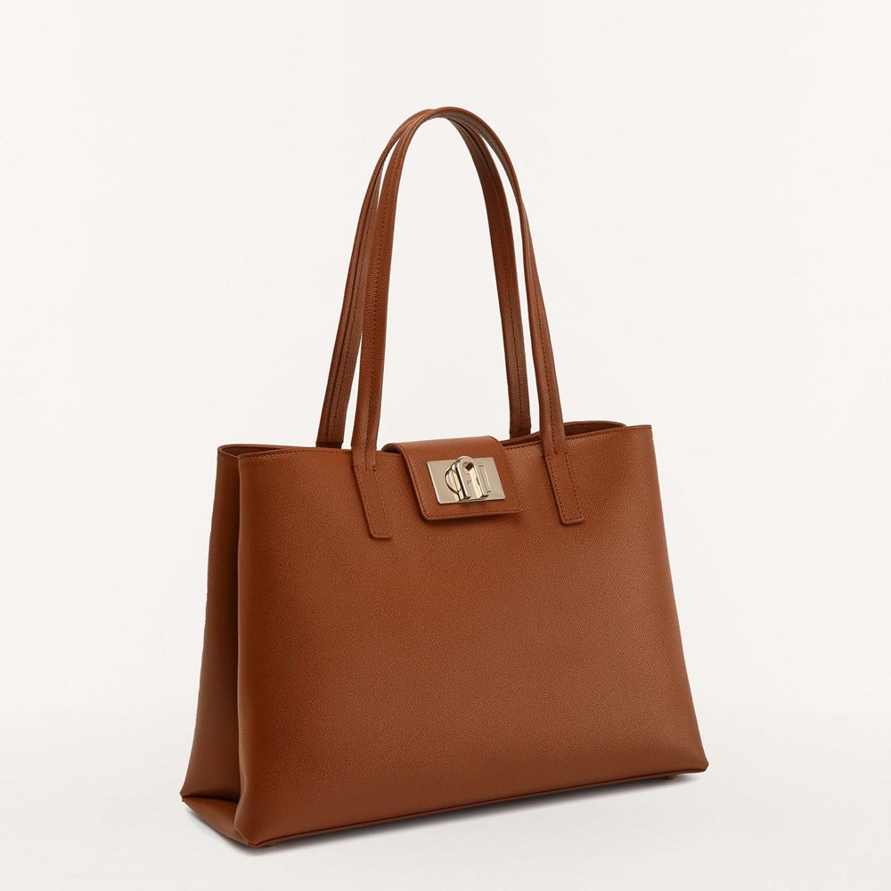 Women's Furla 1927 Handbags Brown | 1630-FXPTA