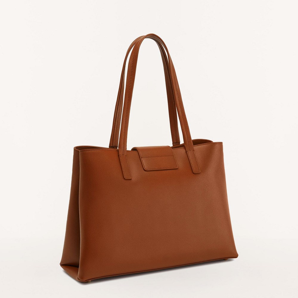 Women's Furla 1927 Handbags Brown | 1630-FXPTA