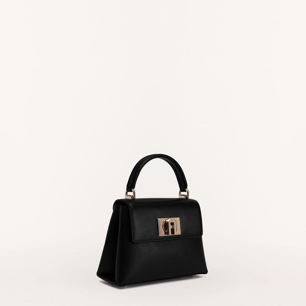 Women's Furla 1927 Mini Bags Black | 1438-XTZDE