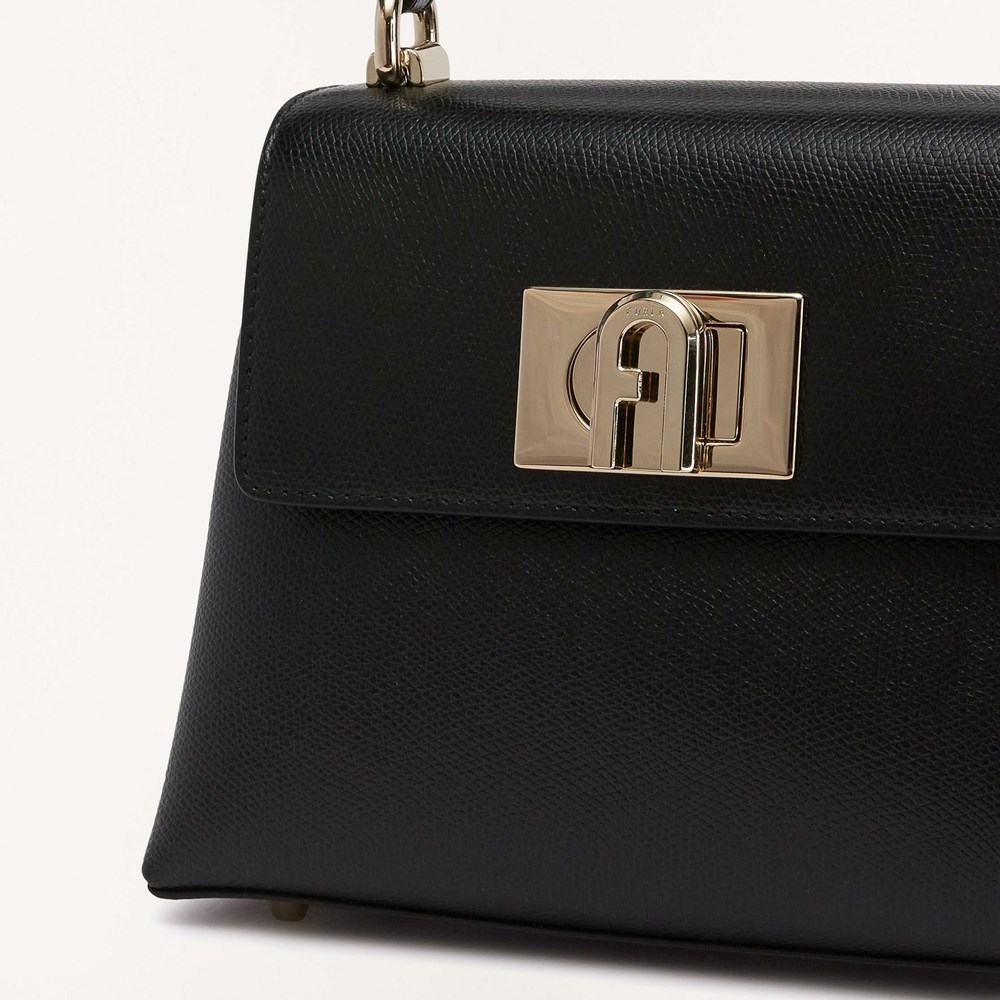 Women's Furla 1927 Mini Bags Black | 1438-XTZDE