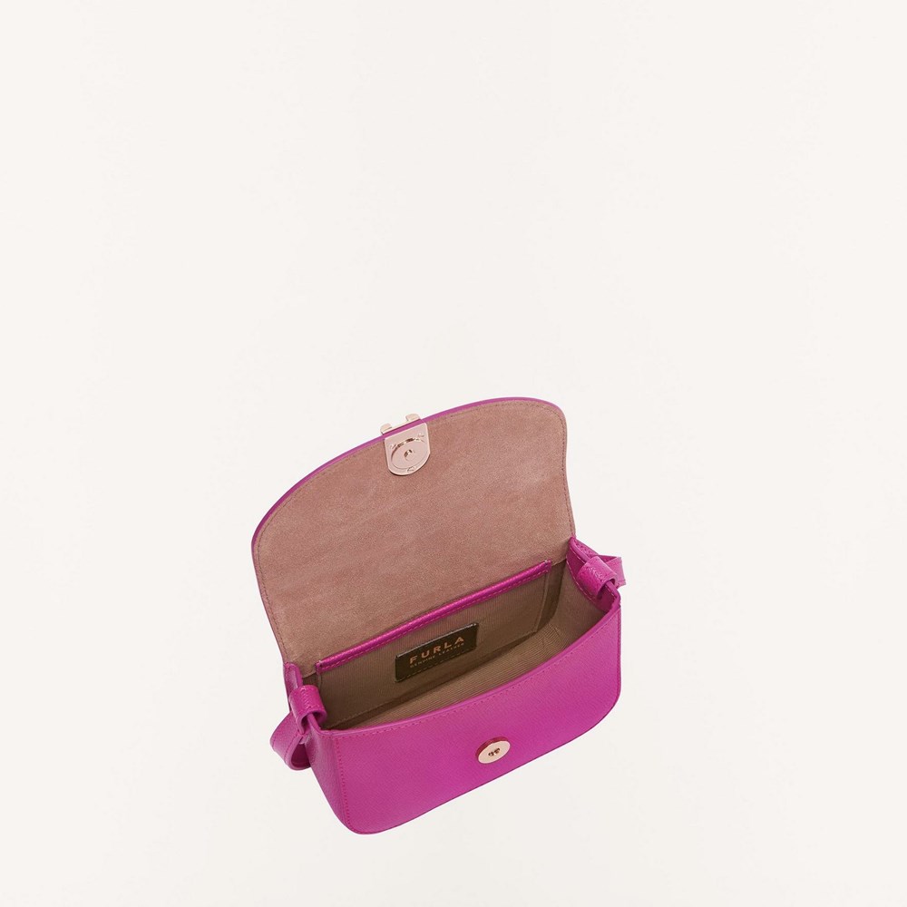 Women's Furla 1927 Mini Bags Purple | 4093-LWYIB