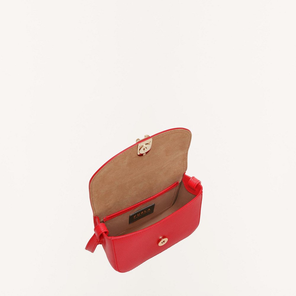 Women's Furla 1927 Mini Bags Red | 9627-YZTRH