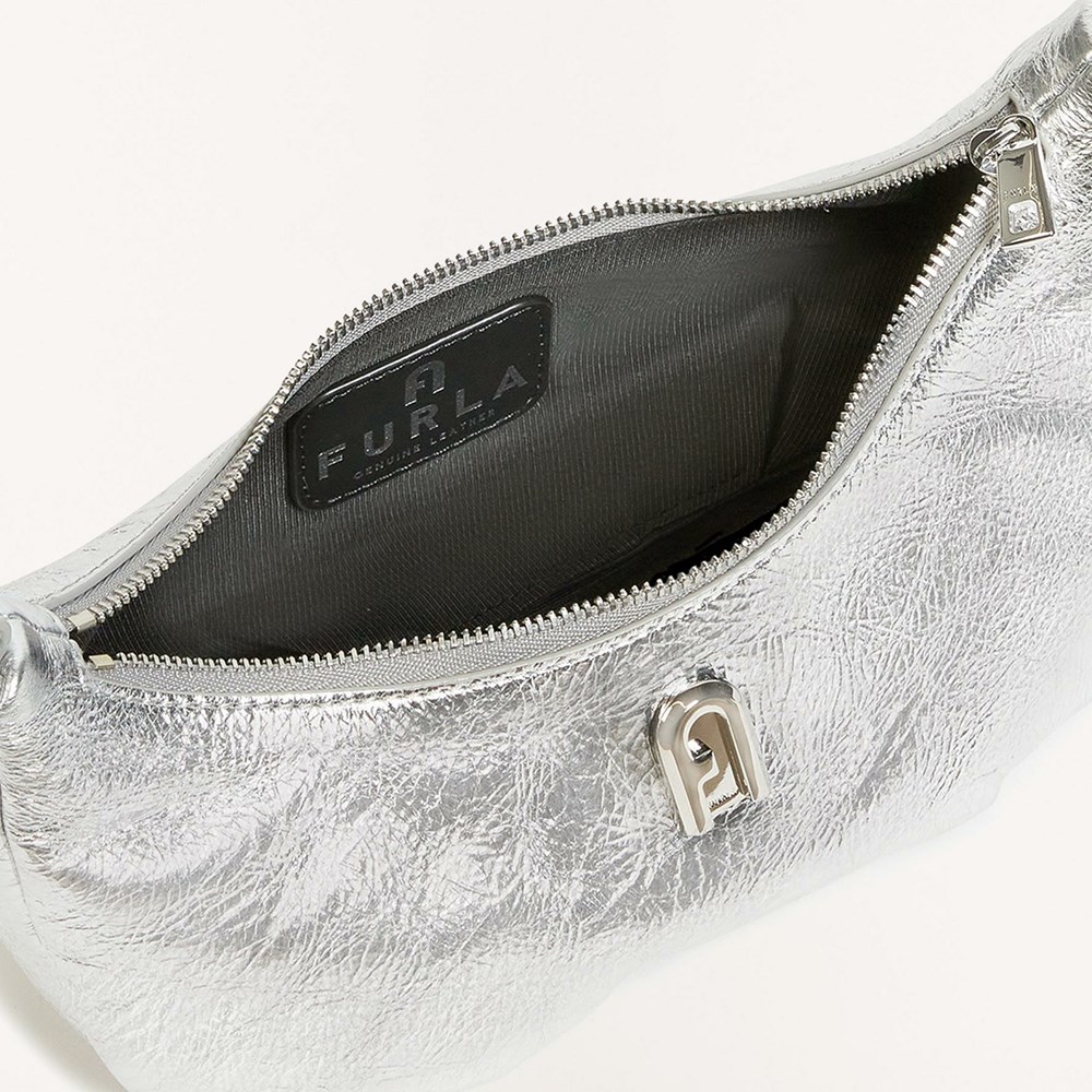 Women's Furla 1927 Mini Bags Silver | 2950-SXGVI