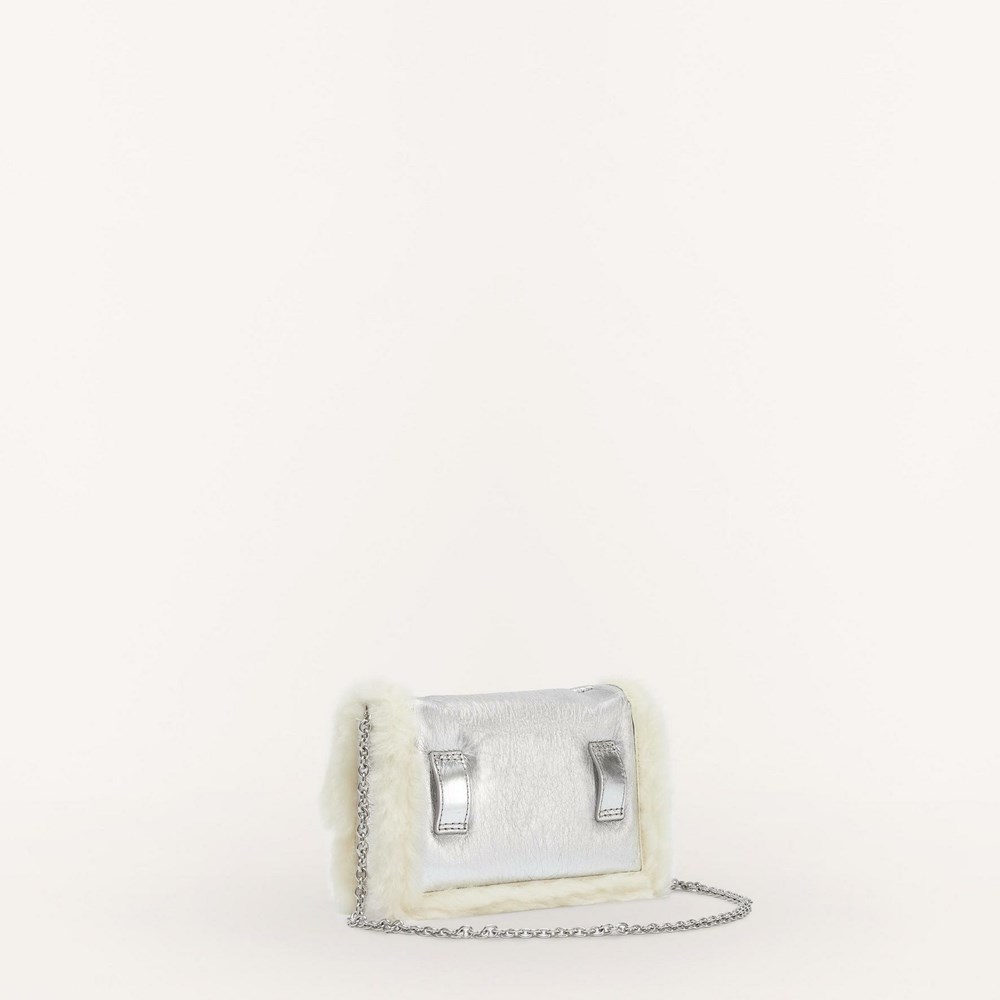 Women's Furla 1927 Mini Bags Silver | 3094-KEFAV