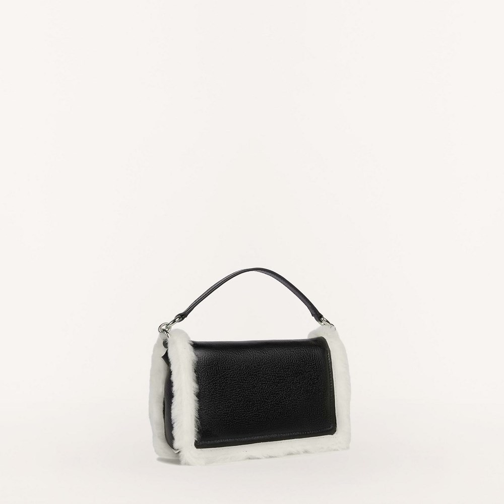 Women's Furla 1927 Soft Mini Bags Black | 0463-RSBIE