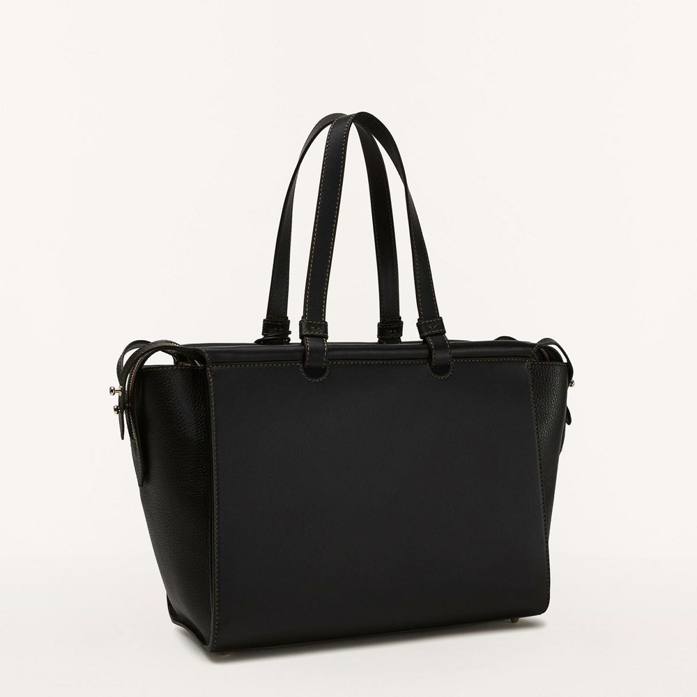 Women's Furla Archive Series 01 Handbags Black | 7690-HEWFN