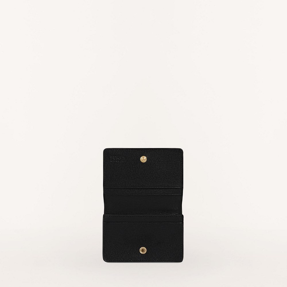 Women's Furla Babylon Card Holders Black | 5294-OQZMH