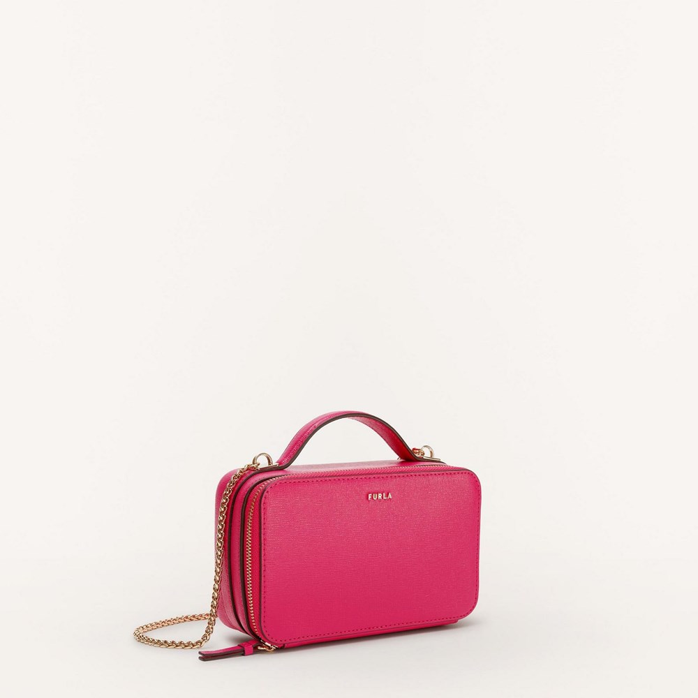 Women's Furla Babylon Mini Bags Red | 4306-DLEUK