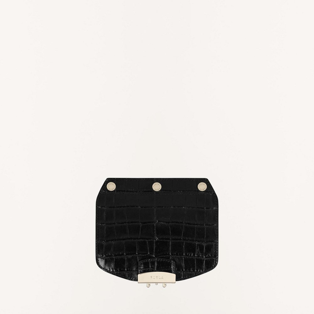 Women\'s Furla Metropolis Crossbody Bags Black | 2307-ARTIE