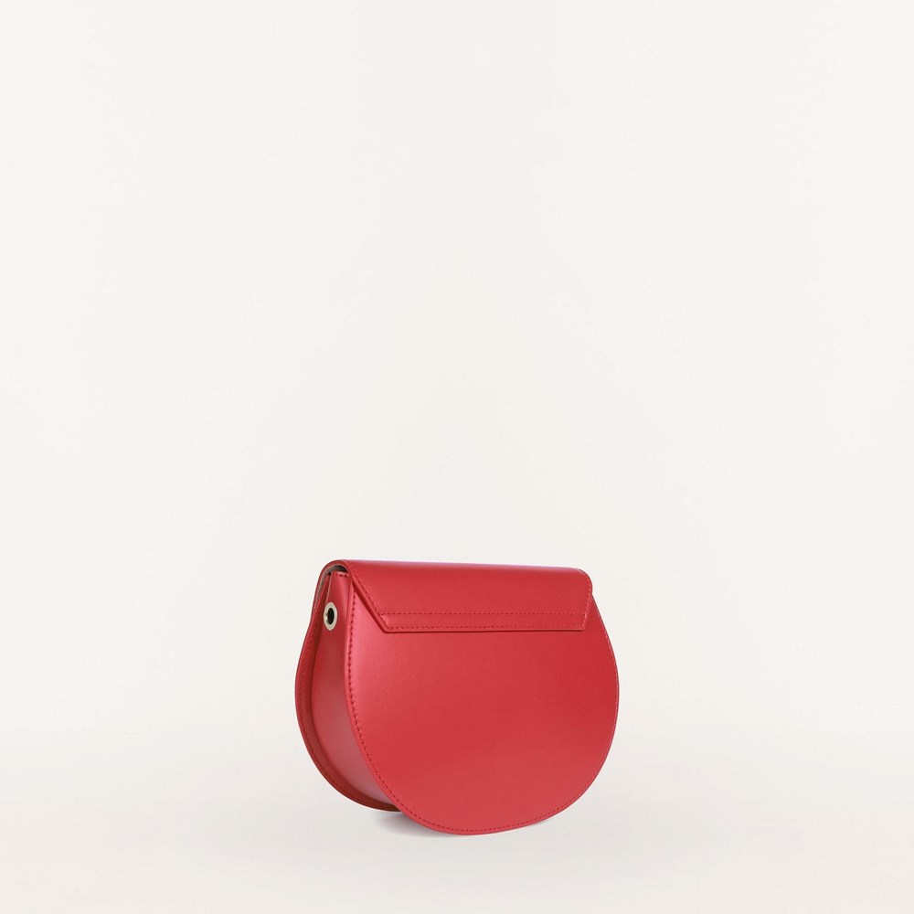 Women's Furla Metropolis Crossbody Bags Red | 4753-LKZDC