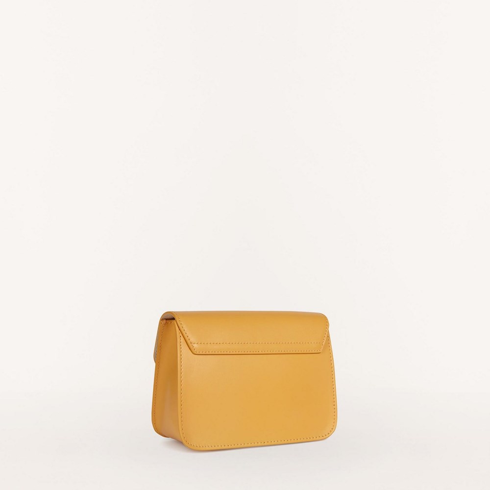 Women's Furla Metropolis Crossbody Bags Yellow | 8724-FEYKC