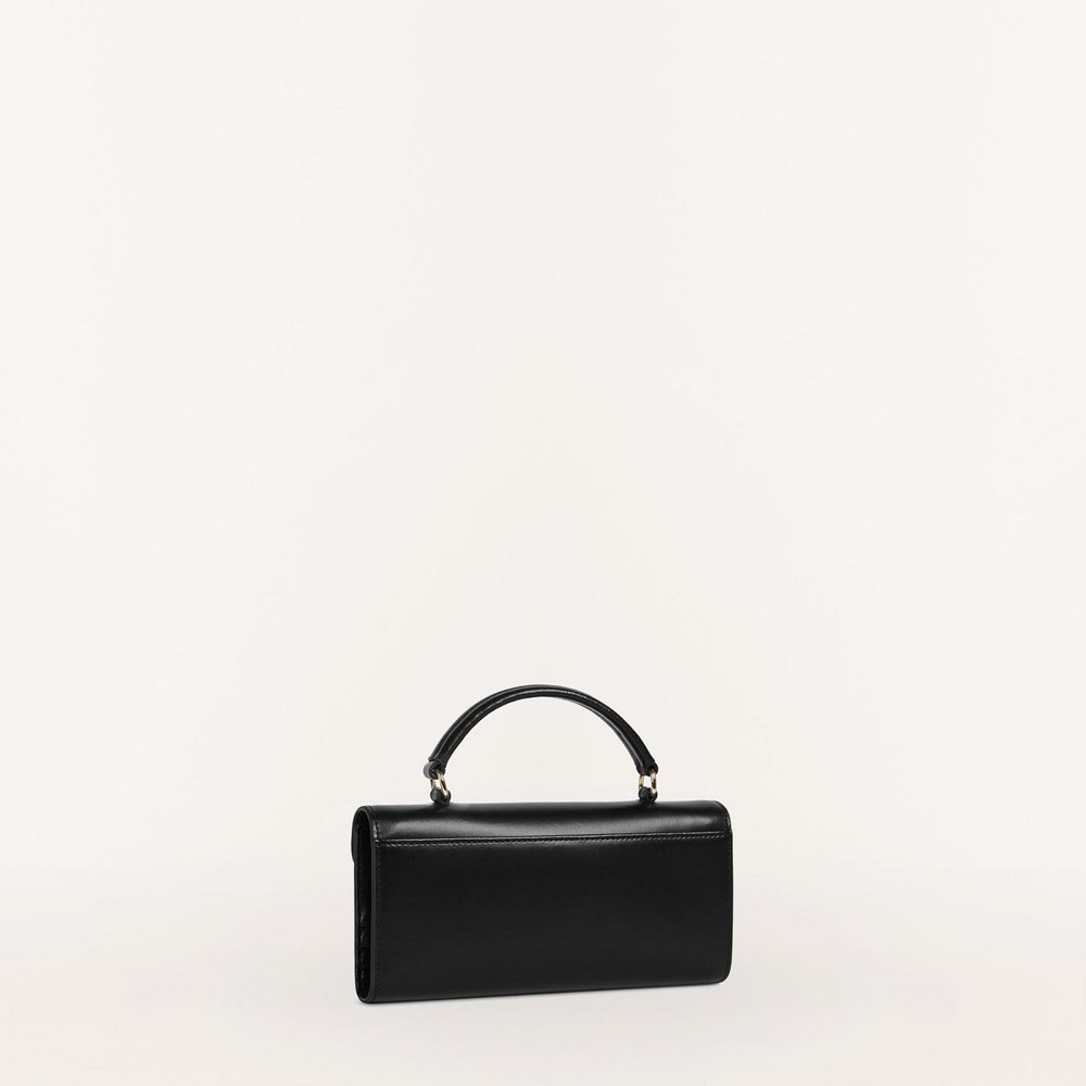 Women's Furla Metropolis Mini Bags Black | 8257-UVIQM