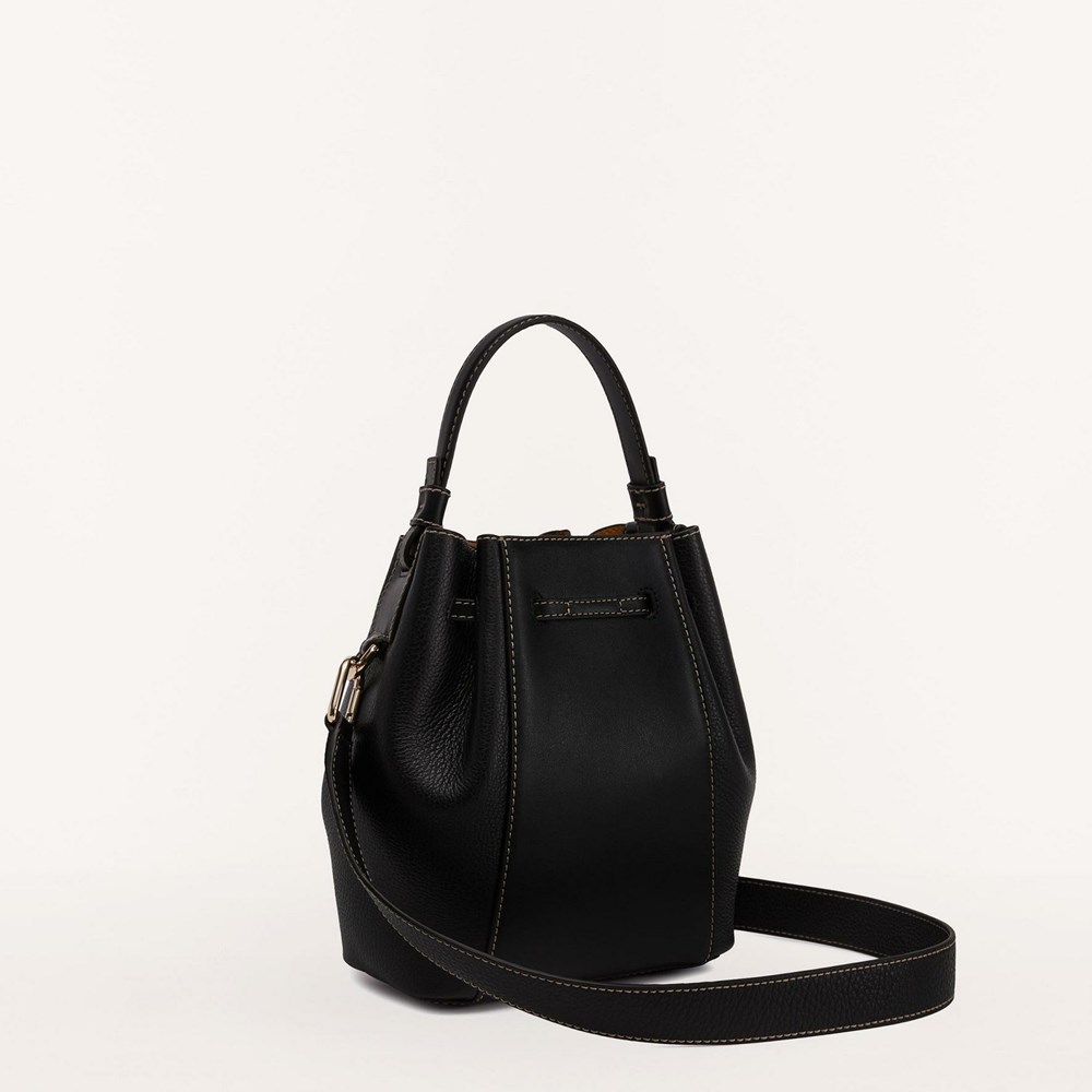 Women's Furla Miastella Mini Bags Black | 5417-MRJSZ