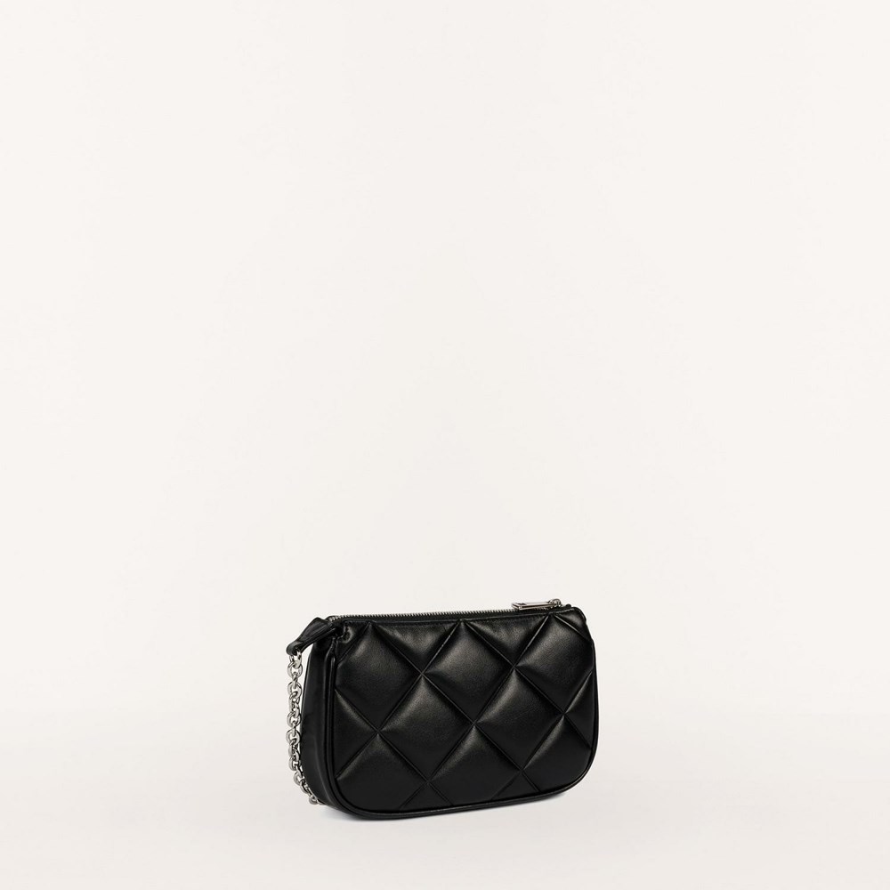 Women's Furla Moon Mini Bags Black | 2036-OFIJL