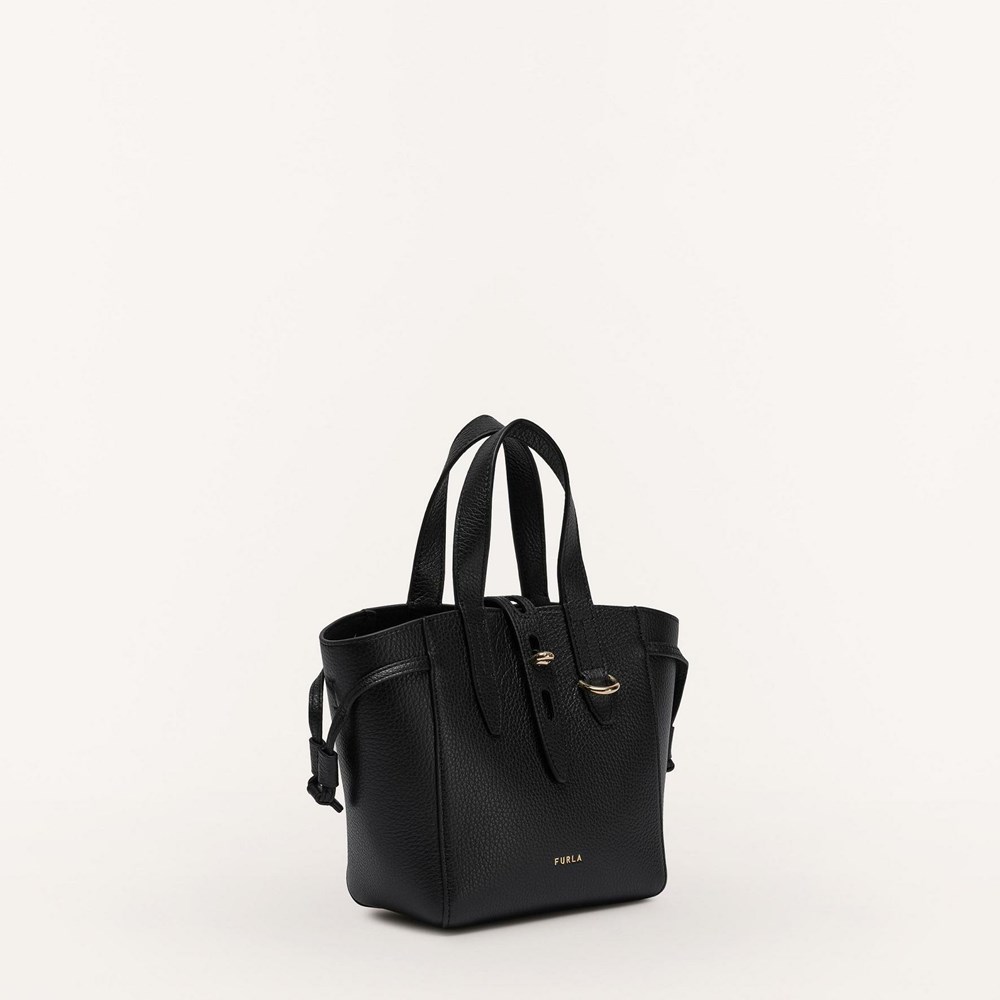 Women's Furla Net Mini Bags Black | 3146-XRJTN