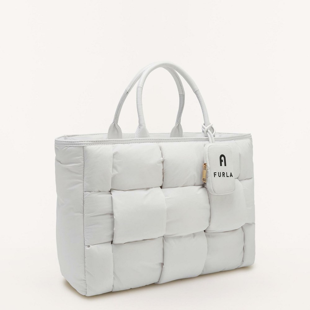 Women's Furla Opportunity Handbags White | 9102-GZKYA