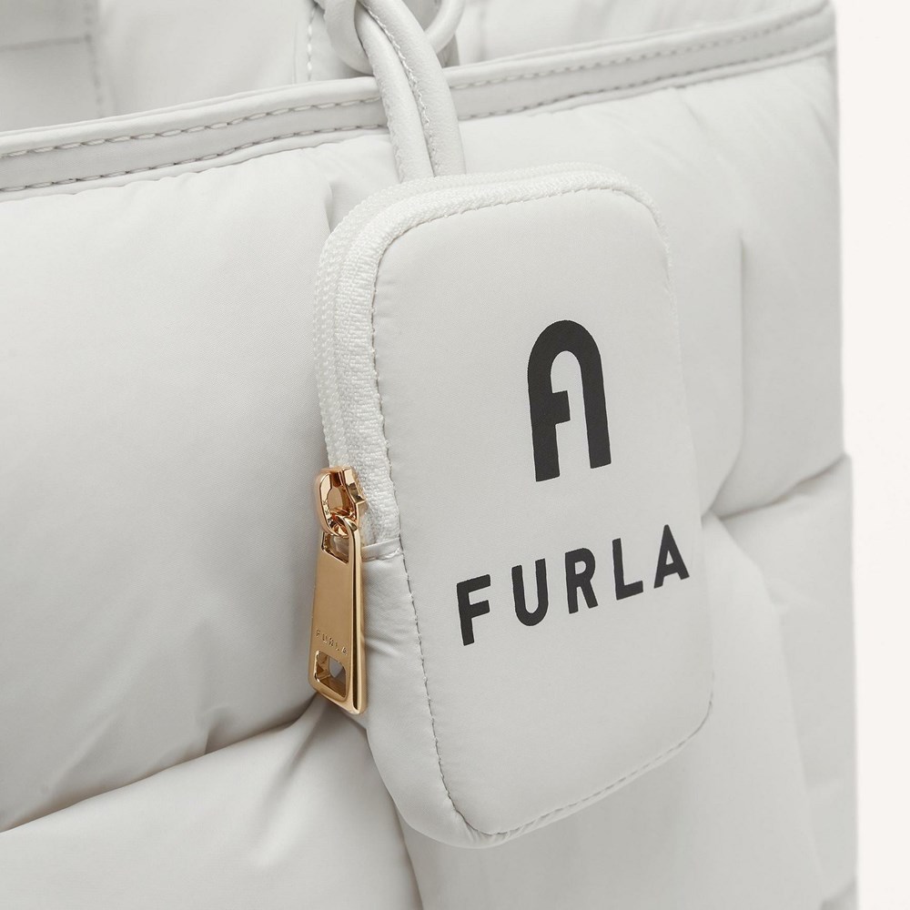 Women's Furla Opportunity Handbags White | 9102-GZKYA