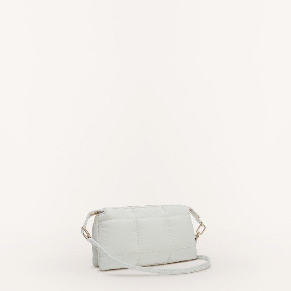 Women's Furla Piuma Mini Bags White | 5807-XPTCD