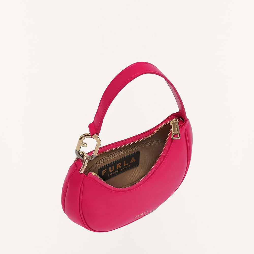 Women's Furla Primavera Shoulder Bags Red | 0492-ZBTRI