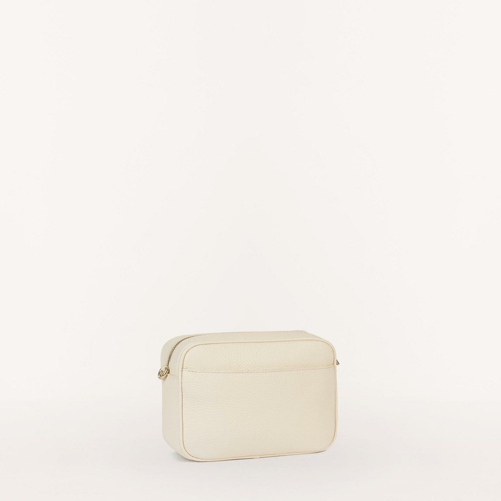 Women's Furla Real Crossbody Bags Beige | 6381-LFXPC