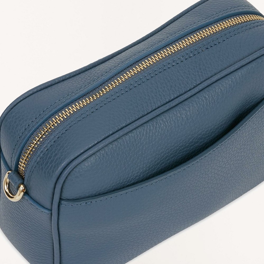 Women's Furla Real Crossbody Bags Blue | 2594-PMSUL