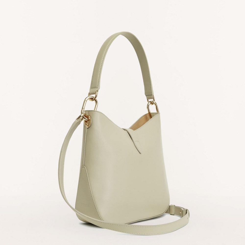 Women's Furla Sirena Crossbody Bags Beige | 7916-QXUGO